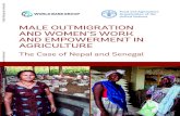 MALE OUTMIGRATION AND WOMEN’S WORK AND … · Table B6: Women’s empowerment outcomes by migration status, Senegal 52 Table C1: The correlation between migration status, remittances,