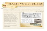 MATH VOCABULARY - Weeblyluthymiddlelevel.weebly.com/uploads/3/1/1/5/31154975/vocab.pdf · procedure for vocabulary instruction is also powerful, because it provides provides a “sequence