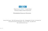 Philadelphia Resource Directory · rg/ 990 Spring Garden Street, Suite 300 Philadelphia, PA 19123 Provide direct legal services to low wage immigrant workers throughout the state