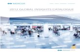 2012 Global Insights Catalogue · Engineering Salaries Worldwide 15 Global Compensation Planning Report 16 Global Compensation Planning Report - Online 17 ... • Statutory and typical