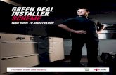 GREEN DEAL INSTALLER SCHEME - NICEIC€¦ · gas, plumbing, renewable, electrical and insulation sectors ... Recommended on submission of evidence – Your company did not fulfill