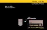 IR 102 Remote Control Kit User Guide - Extron · Débarrassez-vous des piles usagées selon le mode d’emploi. ... IR 102 User Guide • Contents vii. viii IR 102 User Guide •
