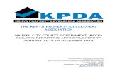 THE KENYA PROPERTY DEVELOPERS ASSOCIATION Nairobi County Building Per… · THE KENYA PROPERTY DEVELOPERS ASSOCIATION NAIROBI CITY COUNTY GOVERNMENT (NCCG) BUILDING PERMITTING APPROVALS