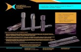 Carbide Taps and Carb-I-Sert™ Carbide Insert Taps · North American Tool Corporation 215 Elmwood Avenue PO Box 116 South Beloit, IL 61080-0116 toll free: 800-872-8277 phone: 815-389-2300