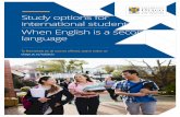 Study options for international students · An introduction to the Māori world, including cultural concepts and practices, Treaty of Waitangi, pronunciation, greetings, songs and