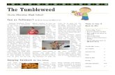 The Tumbleweed - Lustre Christian High School · 3/20/2015  · College Group Comes to LCHS By: Serena Weide Page 2 The Tumbleweed then she had no car to use so she asked her mom