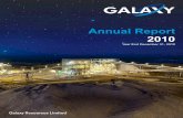 Annual Report 2010 - ABN Newswiremedia.abnnewswire.net/media/en/reports_gallery/rpt/... · Annual Report 2010 Year End December 31, 2010 Galaxy Resources Limited. Content Galaxy:
