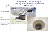 Keyhole Technology Coring and Reinstatement Process · and/or potential HDD conflict sites (gas, water, sewer, fiber optic cable etc.). ... > Baltimore Gas & Electric > Centerpoint