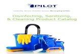 Disinfecting, Sanitizing, & Cleaning Product Catalog · 2020. 6. 2. · Cleaner, Industrial Degreaser, Pot and Pan Cleaner, Car Wash Products, Carpet Cleaners 4 Disinfecting, Sanitizing,