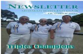 NEWSLETTER...Twilight Bowls will resume with the commencement of Daylight Saving, starting at 4pm. The format of this always popular programme is under review and will be announced