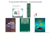 X-ray powder diffraction – a practical guide · Samples for x-ray powder diffraction Well prepared samples at the right sample holder is the key for success!!! Dinnebier 42_1, 42_2