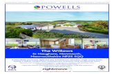 ww - Powells Rural · 2020. 6. 11. · ww ppppppppppppppppppppppp The Willows St Maughans, Monmouth, Monmouthshire NP25 5QQ A beautifully presented, light and airy 3/4 bedroom detached