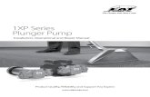 1XP Series Plunger Pump · 2019. 11. 15. · Introduction 2 Safety 2 Important safety instructions 2 General safety information and symbols 2 Safety Hazards 2-5 Pump Models and Pump/Motor