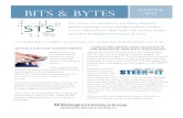 bits & bytes summer Summer 2014€¦ · BITS & BYTES summer, 2013 CONGRATULATIONS STS congratulates two of our staff members who have recently completed graduate work. SHERRY HOLMES