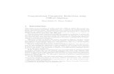 Computational Complexity Reductions using Cli ord Algebras · Given a computing architecture based on Cli ord algebras, the natural con-text for determining an algorithm’s time