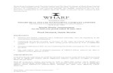 WHARF REAL ESTATE INVESTMENT COMPANY LIMITED€¦ · WHARF REAL ESTATE INVESTMENT COMPANY LIMITED (Incorporated in the Cayman Islands with limited liability) Stock Code: 1997 . Interim