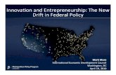 Innovation and Entrepreneurship: The Entrepreneurship: The ...€¦ · Innovation and Entrepreneurship: ... local and regional innovation networks and clusters belong at the center