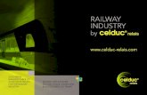 RAILWAY INDUSTRY - celduc-relais.cn · RAILWAY . INDUSTRY . by. ... SIGNALLING & ACCESSORIES ON TRAINS. DESIGNER & MANUFACTURER OF . SOLID STATE RELAYS FOR THE RAILWAY INDUSTRY .
