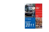 TCRP 2011 Annual Report of Progressonlinepubs.trb.org/onlinepubs/tcrp/TCRPAnnual2011.pdf · The National Academy of Sciences is a private, nonproﬁt, self-perpetuating society of