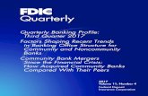 FDIC Quarterly v11n4 3Q2017 · 2017 • Volume 11 • Number 4 2 FDIC QUARTERLY Banks Increase Loan-Loss Provisions For the 12th time in the past 13 quarters, banks increased their