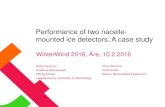 Performance of two nacelle- mounted ice detectors: …...2016/02/04  · mounted ice detectors: A case study Katja Hynynen Irene Romero Svetlana Afanasyeva JordiArmet Olli Pyrhönen