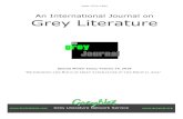 An International Journal on Grey Literature Savic.pdf · 2018. 1. 16. · of GL professionals will be to promote and publicize the usefulness and importance of GL, not only in ...