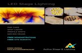 LED Stage Lighting · in GOOD, BAD and UGLY! A GOOD fixture will perform well throughout its life, while a BAD fixture will perform badly from day one and likely fail prematurely.