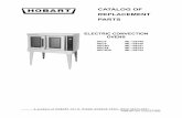 CATALOG OF REPLACEMENT PARTS · a product of hobart 701 s. ridge avenue troy, ohio 45374-0001 form 34611 rev. a (january 2008) electric convection ovens dec5 ml-126749 hec5 ml-126750