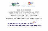 BC SOCCER YOUTH PROVINCIAL A CUP · Ritan Fransen Sports Team Accommodation Accommodation 1-250-762-6224, ext. 101 rita@sportaccom.com Facilities: CCB is pleased to offer some of