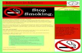 Mission In Motion · Ready to stop smoking and start living a healthier life? stop smoking plan: • Target a stop date and record your reasons for stopping. • Get support from
