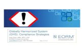 Globally Harmonized System (GHS): Compliance - Globally Harmonized...آ  2013. 3. 20.آ  Globally Harmonized