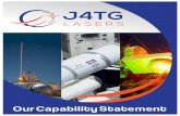 R&D and Fulﬁllment Capabilities Statementj4tg-lasers.com/doc/our-capability-statement.pdf · J4TG Lasers can provide a-la-carte as well as turnkey services and is fully supported