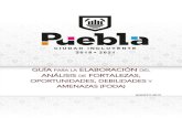 GUÍA ELABORACIÓN DEL - Pueblagobiernoabierto.pueblacapital.gob.mx/.../Art77_fI_GuiaAnalisisFODA... · ix. procedimiento para la elaboraciÓn de anÁlisis mefi y mefe 16 x. de la
