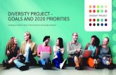 DIVERSITY PROJECT – GOALS AND 2020 PRIORITIES DIVERSITY ... · DIVERSITY PROJECT – GOALS AND 2020 PRIORITIES We believe that we have an extraordinary opportunity to press the