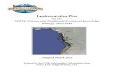 Implementation Plan - Microsoft...Implementation Plan for the NPLCC Science and Traditional Ecological Knowledge Strategy, 2013-2016 Adopted March 2013 Prepared by the S-TEK Subcommittee