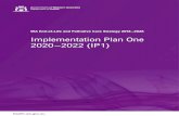 WA End-of-Life and Palliative Care Strategy 2018-2028/media/Files... · Implementation Plan One 2020–2022 (IP1) Implementation Plan One (IP1) is the first in a suite of documents