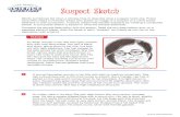 M1 SuspectSketch printable · freehand or with computers . Forensic artists help identify suspects by creating a composite sketch. ... Her hair is parted on the side and it comes