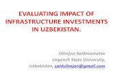 EVALUATING IMPACT OF INFRASTRUCTURE INVESTMENTS IN … · attracting 15-20% of infrastructure investments (World Bank, 2017). •Various problems have been encountered in PPPs in