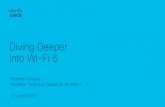 Diving Deeper Into Wi-Fi 6 - Cisco … · data rates Experience: Wi-Fi 6 (802.11ax) What is the big deal? • 1024-QAM for up to 9.6 Gbps per radio and single-antenna speeds of 1.2