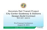 Honolulu Rail Transit Project City Center Guideway & Stations … – Offeror certifies Hawaii residents will comprise not less than 80% of the construction workforce employed to perform