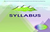 ELEVATE YOUR PRACTICE SYLLABUS · Free WiFi is available to all meeting attendees, courtesy of ... ICHP. To access, turn on your device’s Wifi and connect to HHonorsmeeting with
