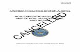 UNIFIED FACILITIES CRITERIA (UFC) CANCELLED · bridge inspection standards or industry standards for bridge maintenance and repair. Navy UG-6002-OCN, Bridge Inspection and Reporting