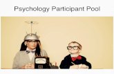 Psychology ParticipantPool - McGill University · •Email extracreditquestions.psychology@mcgill.ca •Don’temail class instructor orTAs. Why should Idothis?? •Extra credit!