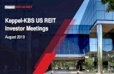 Keppel-KBS US REIT Investor Meetings · Source: CompTIA’s Cyberstates 2019 report Tech hubs of Austin, Seattle and Denver make up ~60% of KORE’s portfolio CRI Lobby, The Plaza