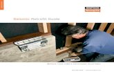 Flier: Seismic Retrofit Guide (F-SEISRETRGD12R) · events like the 1989 Loma prieta quake in california, which measured 6.9 on the richter scale. this ongoing ... but provides practical