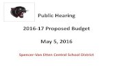 Public Hearing 2016-17 Proposed Budget May 5, 20162016-17 BOCES Budget 14 Budget Category 2016-17 Proposed Budget 2015-16 Adopted Budget Dollar Change Percent Change Central Administration