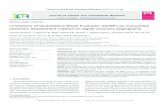JournalofClinicalandTranslationalResearch€¦ · Limitations of Quantitative Blush Evaluator (QuBE) as myocardial perfusion assessment method on digital coronary angiograms Haryadi