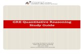 GRE Quantitative Reasoning Study Guide · 1 Getting Started Welcome to the University of Maryland College Park Learning Assistance Service GRE Quantitative Reasoning Study Guide.