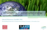 Storymaking in sustainable energy systems research · Integrated Energy Systems) • Engineering-social science research consortium in Wales • Demonstrator sites in Port Talbot,