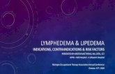 Lymphedema & Lipedema€¦ · • Previously believed that treatment for lymphedema can wait until patients reported symptoms or swelling became visible • Now believed treatment